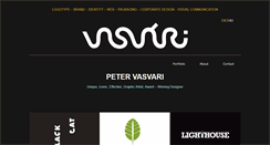 Desktop Screenshot of petervasvari.com